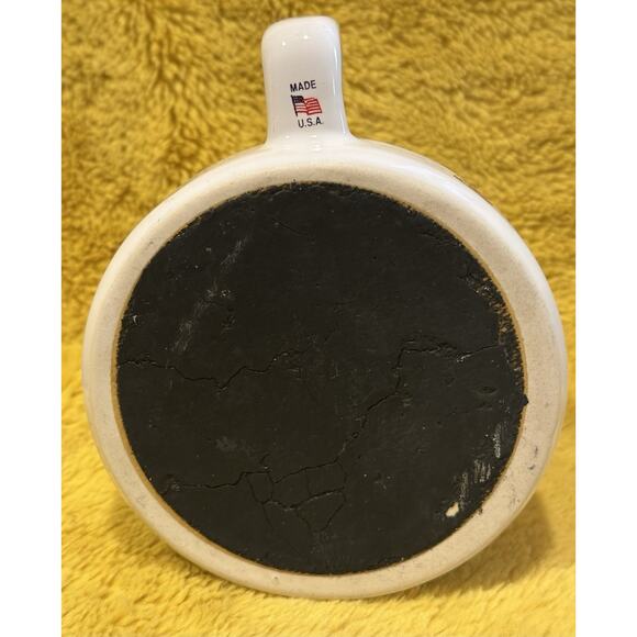 Starbucks Around the World Globe White Ceramic Chubby Travel Mug 16oz Made In US - Picture 6 of 8